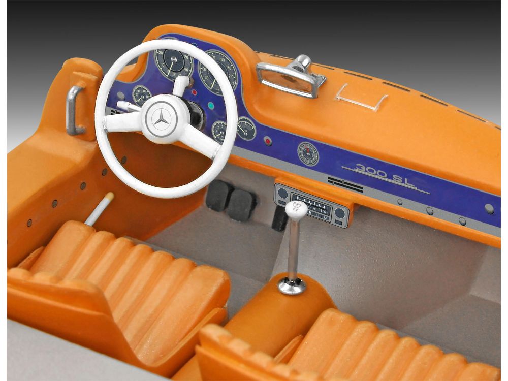 Revell 05614 Geschenkset Mercedes-Benz 300 SL 140 Jahre MB 1:24