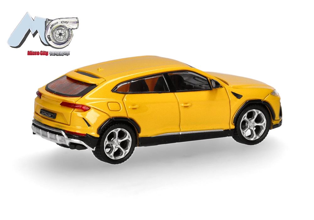 Herpa 87MC000107 MicroCity: Lamborghini Urus gelb 1:87 Spur H0 NEU OVP