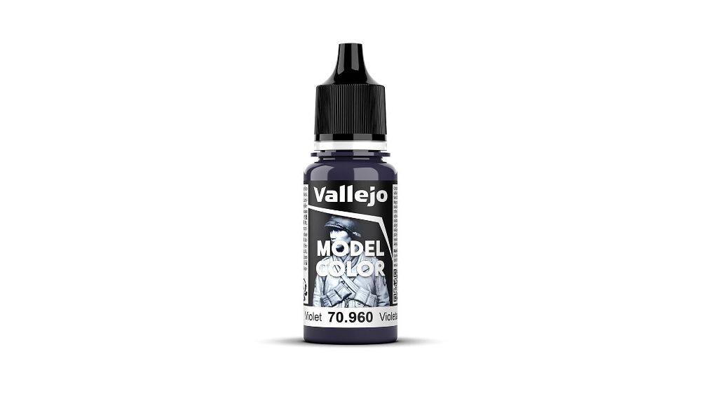 Vallejo 70960 Blauviolett, matt, 18 ml Model Color NEU
