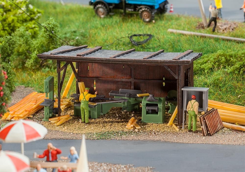 Faller 180961 Holzbearbeitungsmaschinen 1:87 Spur H0 Neu OVP