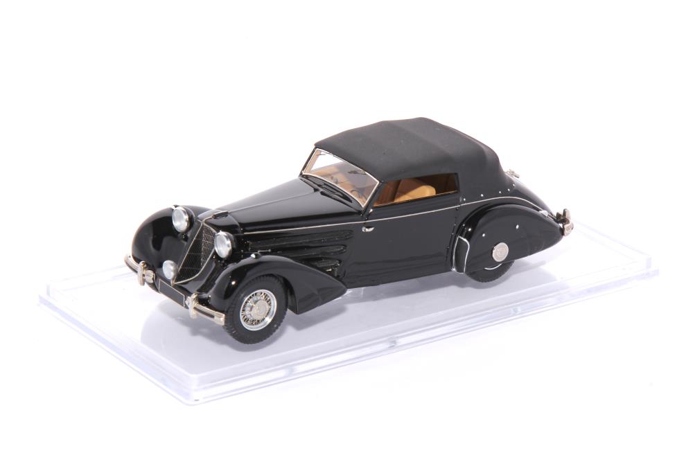 Vertex Mercedes-Benz 540K Cabriolet C 1936, 1:43, schwarz, OVP, 85/300