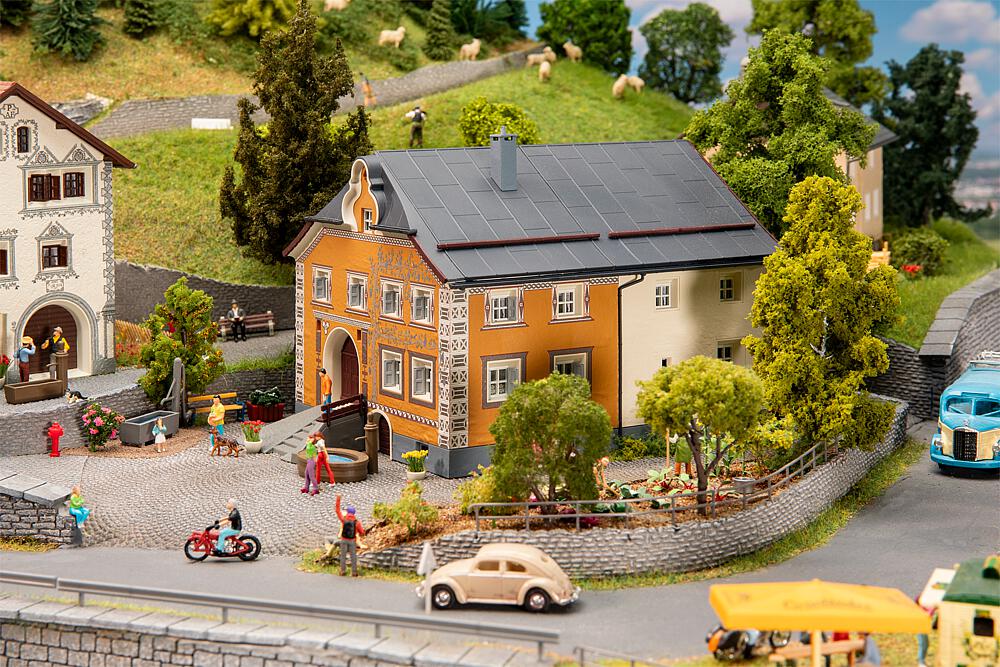 Faller 130661 Engadiner Traditionshaus 1:87 Spur H0 Bausatz Neu