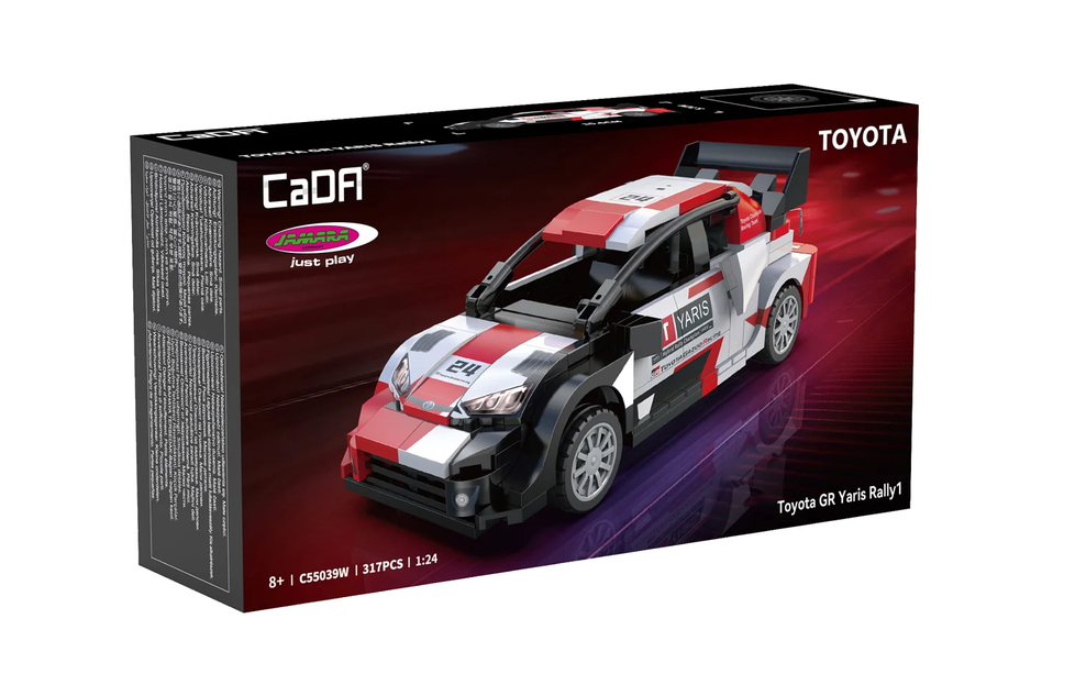 CaDA C55039W Toyota GR Yaris Rally 1 1:24 Bricks