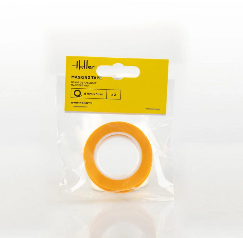 Heller 99012 Maskierband 6 mm x 18 m (2-teilig) NEU OVP