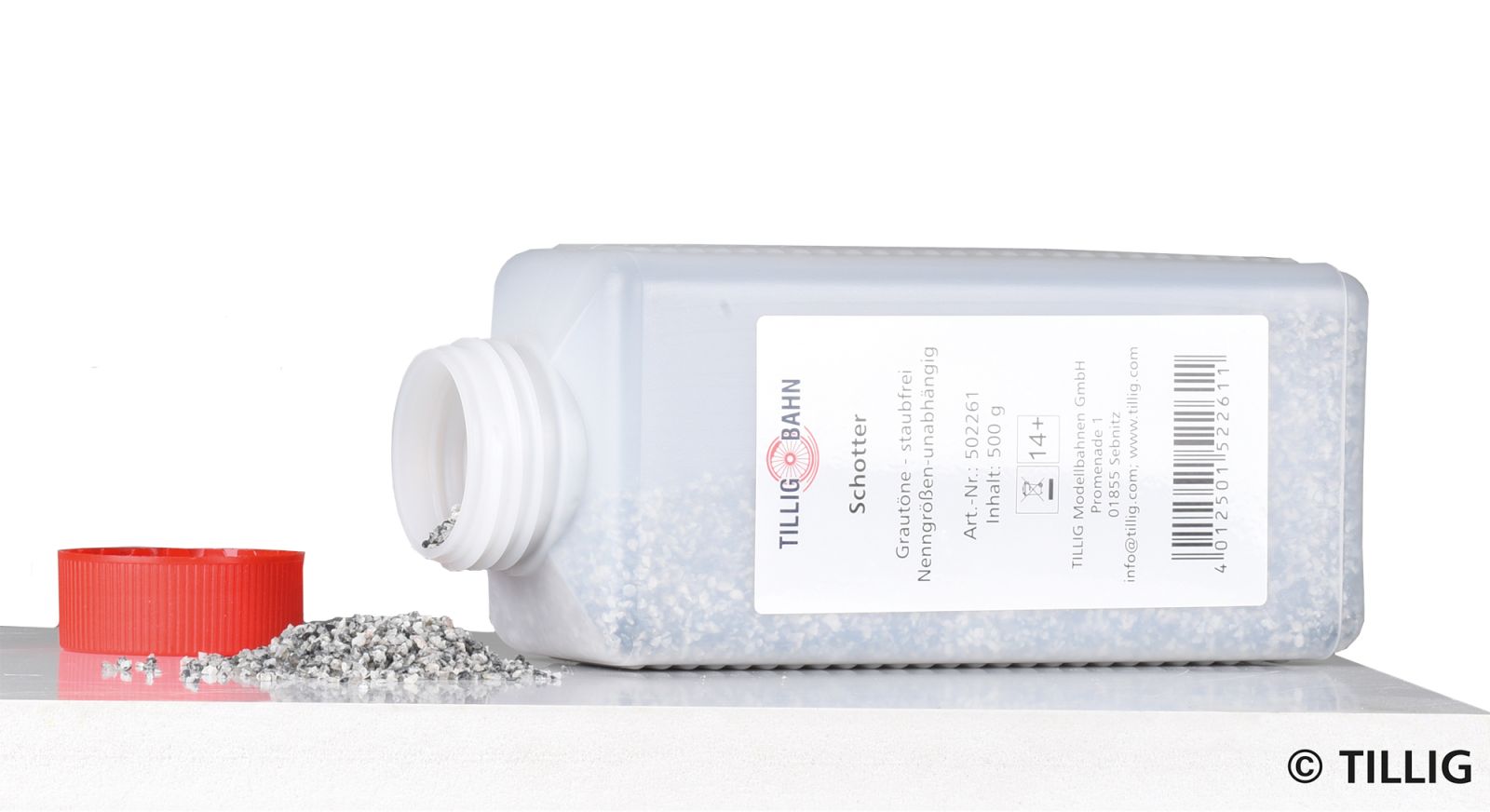 Tillig 502261 Schottermischung 500 g Spur H0/H0e/H0m/TT Neu OVP