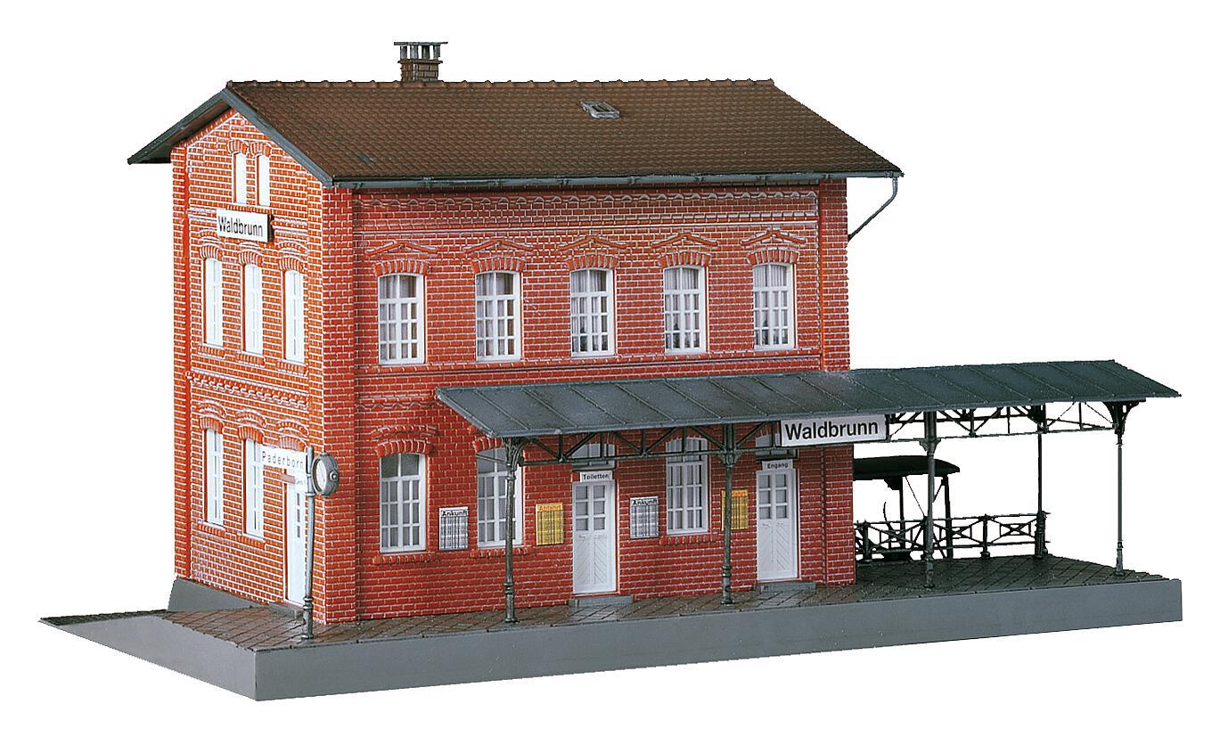 Faller 110099 Bahnhof Waldbrunn 1:87 Spur H0 Bausatz Neu OVP