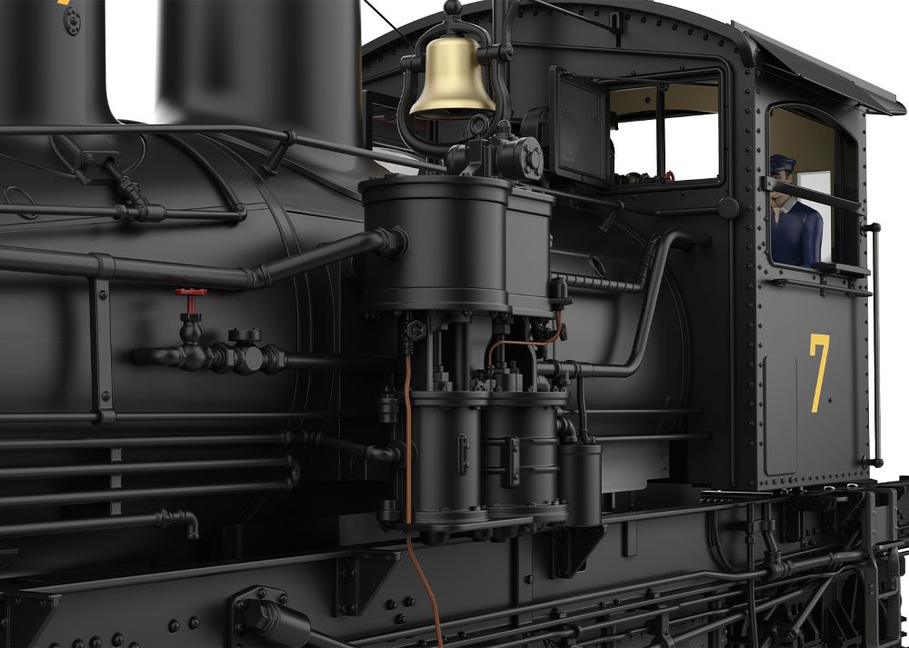 LGB 26702 WSLC RR Dampflok Shay Nr. 7 1:22,5 Spur G NEU OVP
