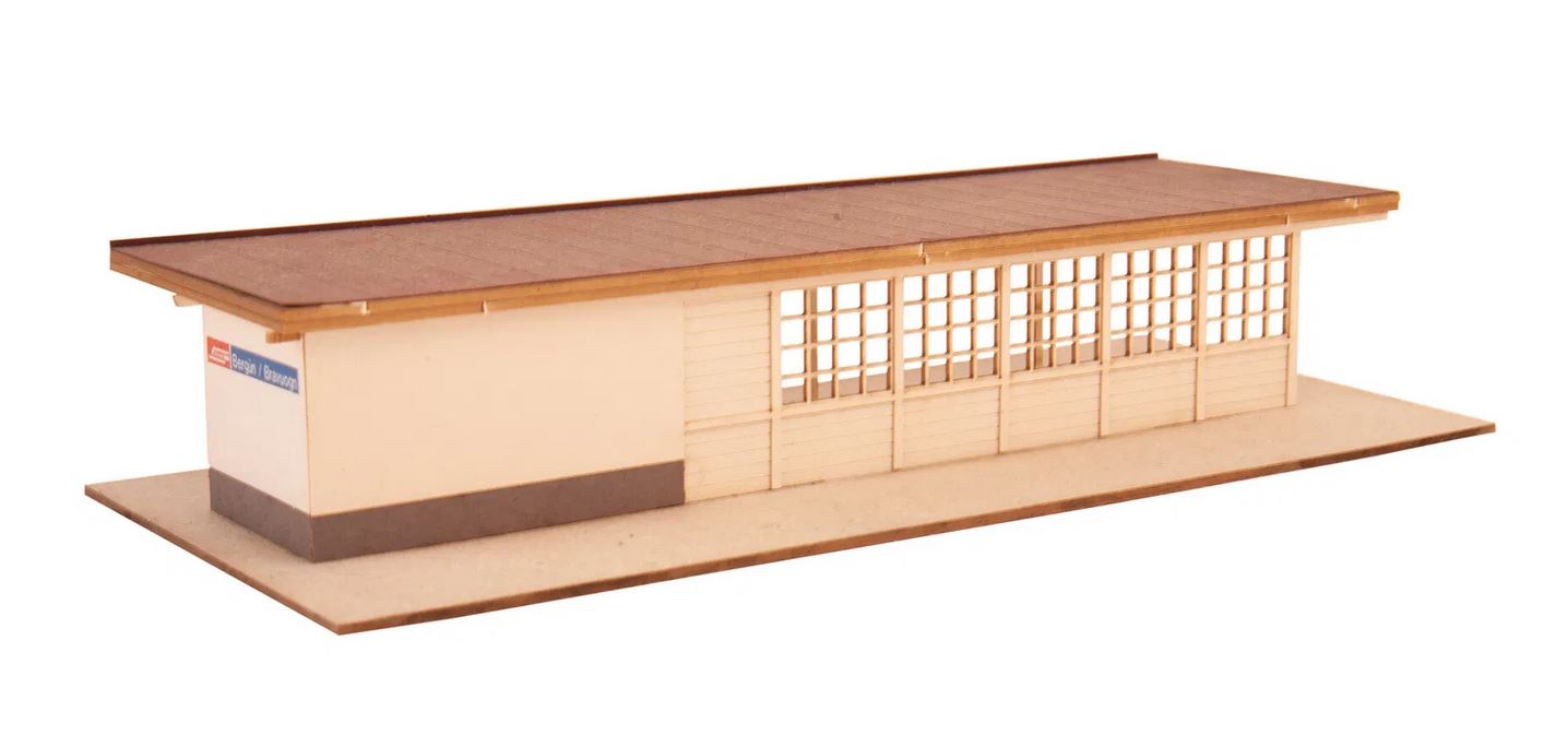 Noch 66005 Bahnhof Bergün 62 x 12,6 cm, 9 cm hoch 1:87 Spur H0