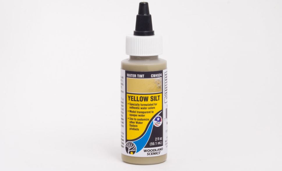 Woodland Scenics CW4524 Yellow Silt Water Tint - Neu - OVP