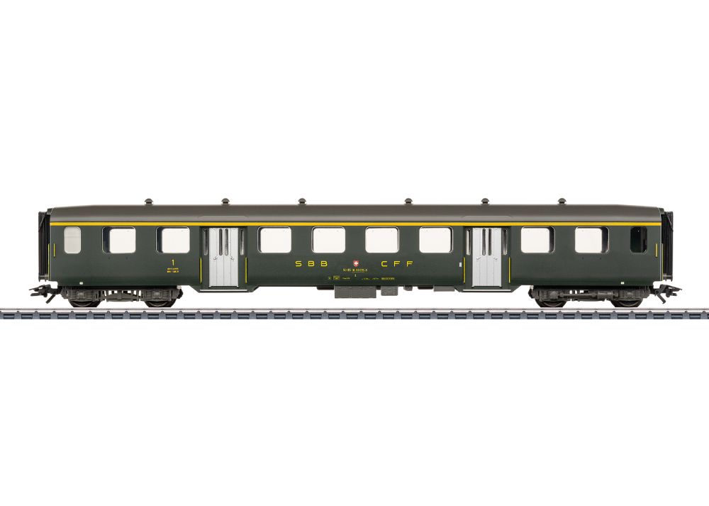 Märklin 43363 Leichtstahl-Sitzwagen 1. Klasse (SBB/CFF/FFS) Spur H0