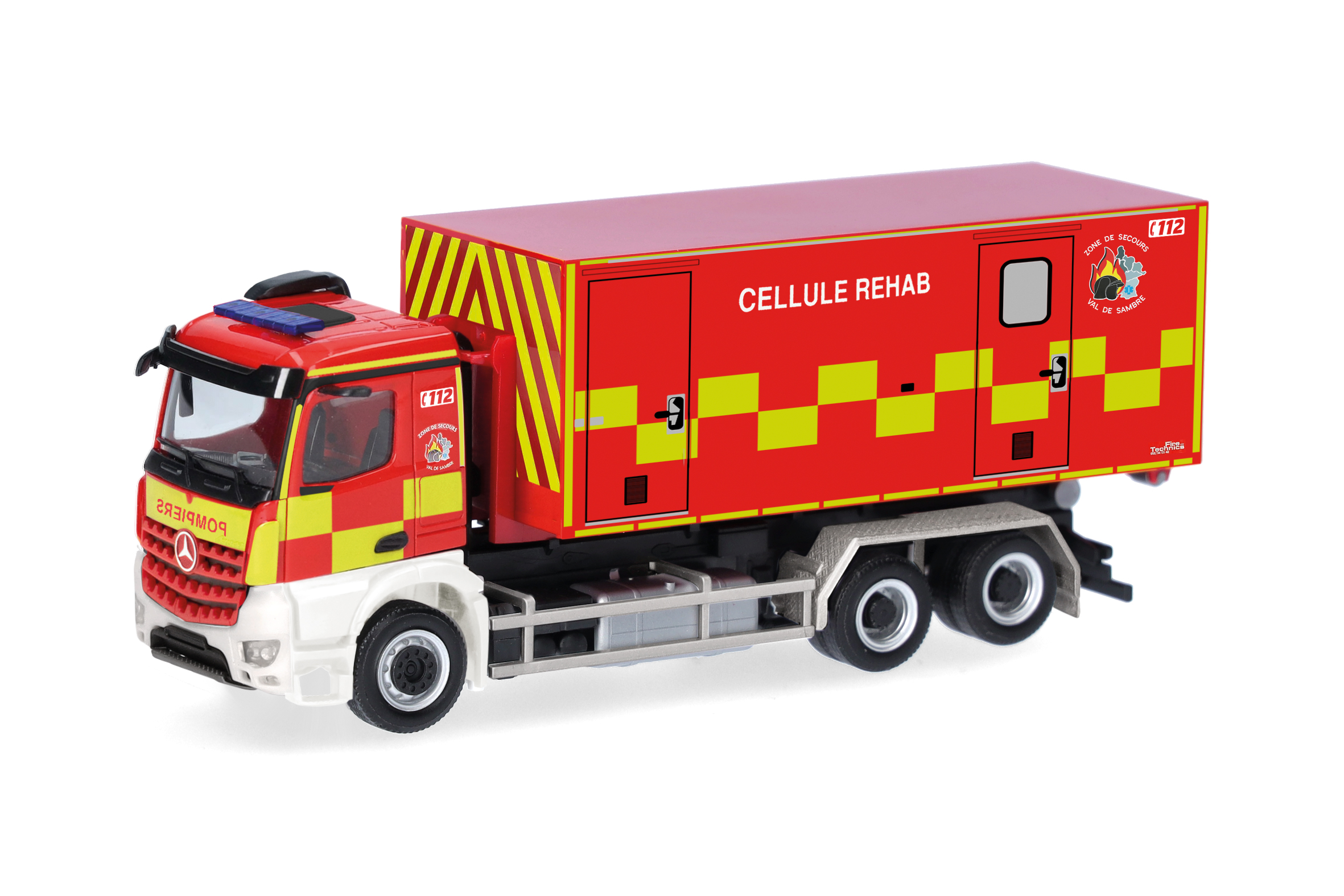 Herpa 099233 MB Arocs M WeLa LKW 3a