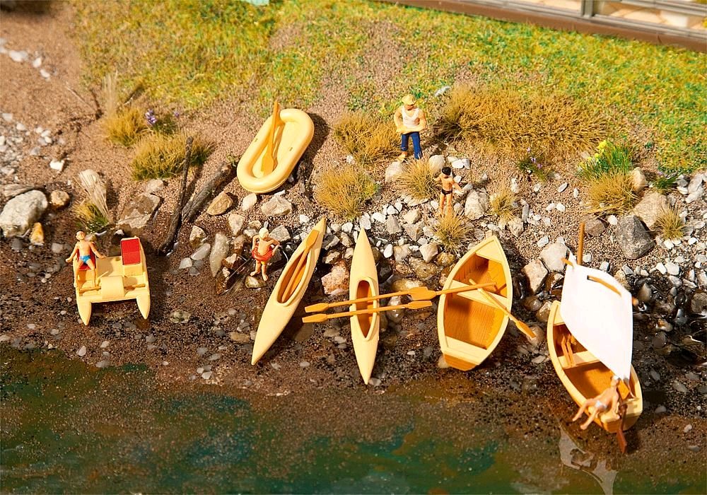 Faller 130513 Boote und Tretboote 1:87 Spur H0 Bausatz Neu OVP