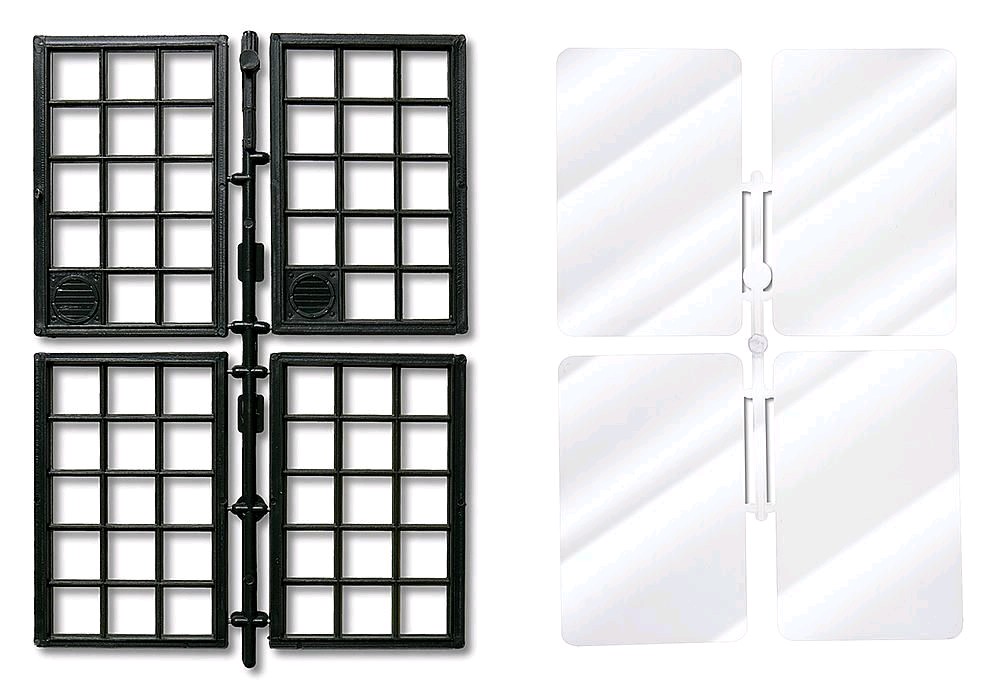 Pola 333117 Fenster und Fensterglas 1:22,5 Spur G Neu OVP