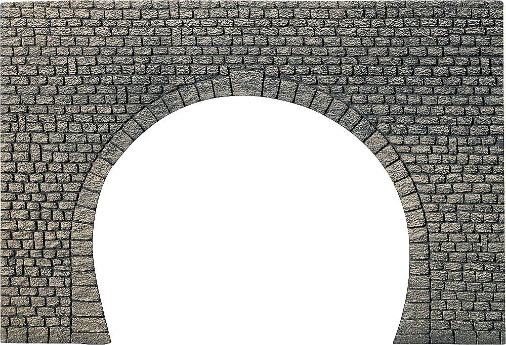 Faller 170831 Dekorplatte Tunnelportal, Naturstein-Quader