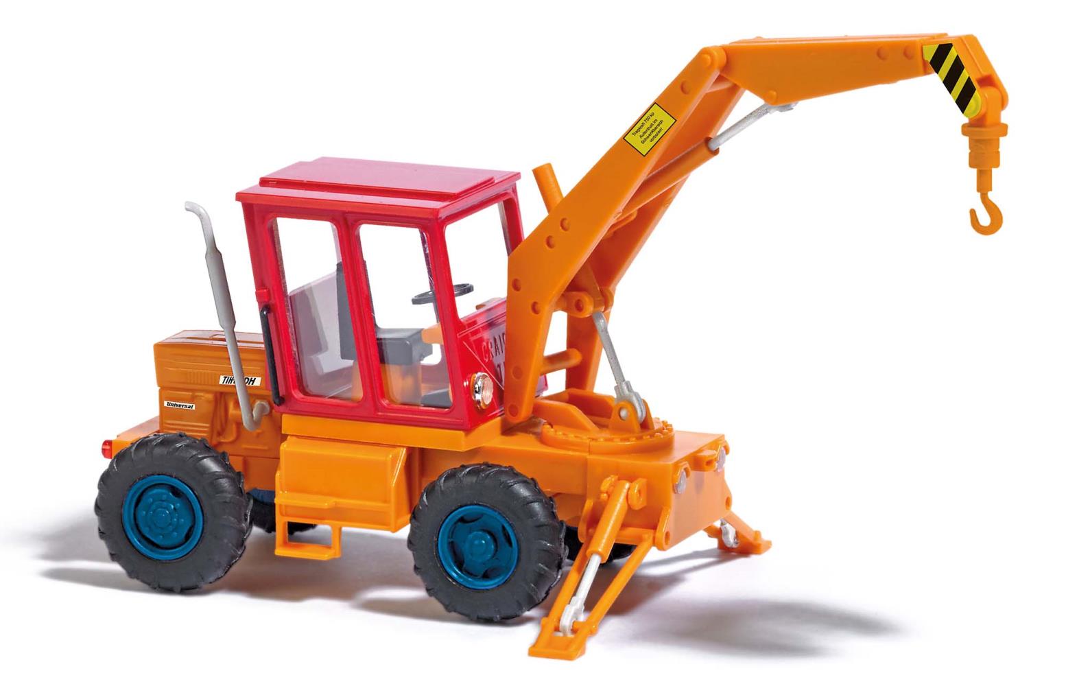 Busch 54401 Schlepper TIH 445 mit Kranhaken 1:87 Spur H0 Neu