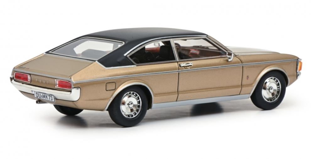 Schuco 450914300 FORD Granada Coupé gold - 1:43 - PRO.R43 - Neu - OVP