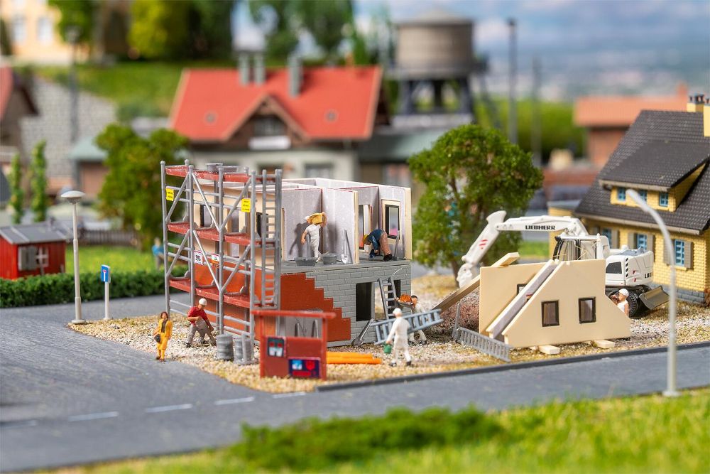 Faller 232149 Fertighaus im Bau 1:160 Spur N Bausatz NEU OVP