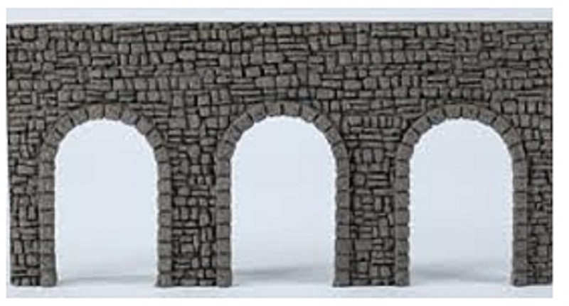 Noch 34942 Arkadenmauer offen Bruchstein