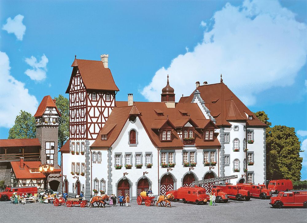 Faller 130337 Historische Feuerwache 1 Nürnberg 1:87 Spur H0 Neu