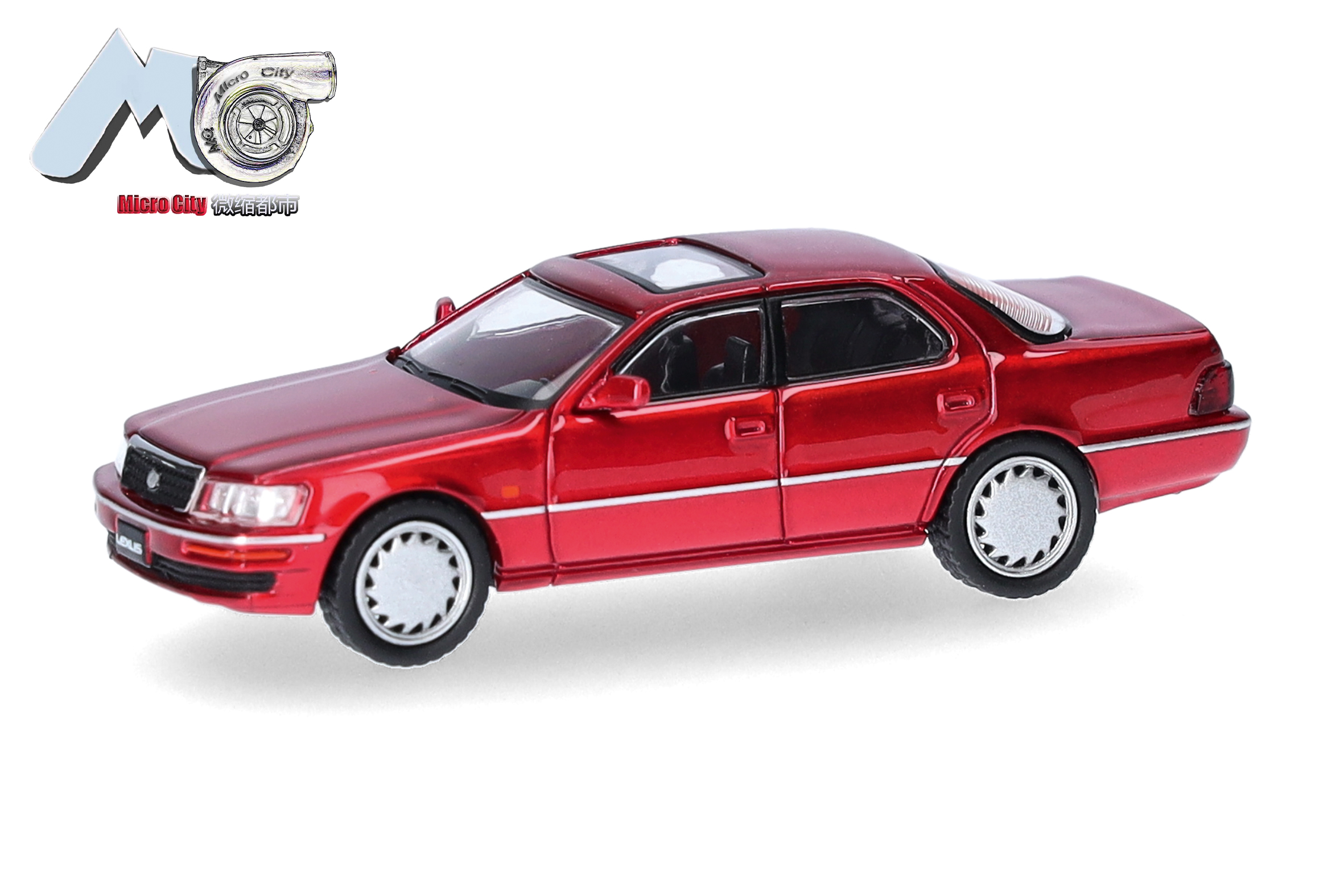 Herpa 87MC000132 Lexus LS 400, rot (red)