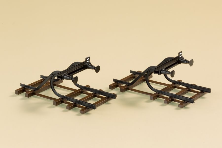 Auhagen 41664 Prellbock geschwungen 2 Stk. 54 x 30 x 21 mm Spur H0