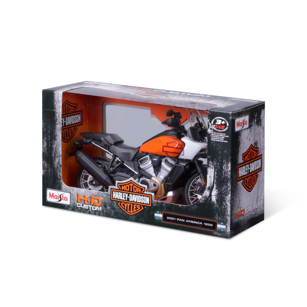 Maisto 32339 Harley-Davidson Pan America 1250 orange/white 1:12