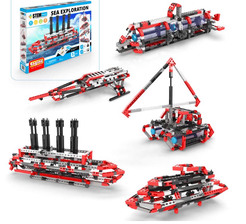 Engino STH71 STEM HEROES Seefahrt - Bausatz - Neu - OVP