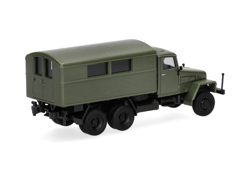 Herpa 747318 IFA G5 Koffer-LKW NVA-grün 1:87 Spur H0 NEU OVP