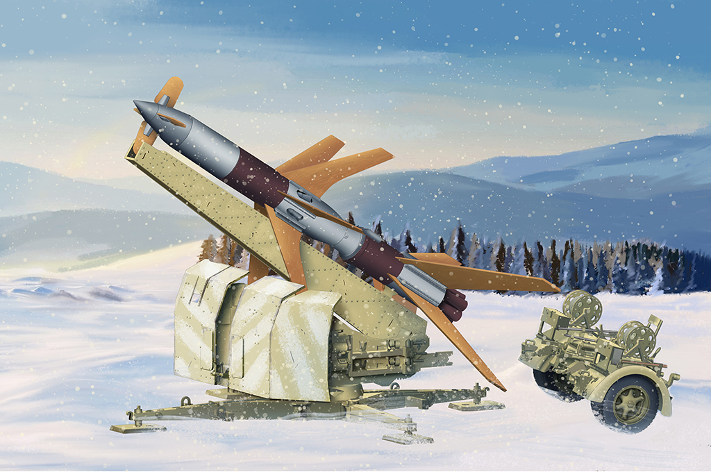 Trumpeter 02357 German Flakrakete Rheintochter I 1:35 Bausatz Neu