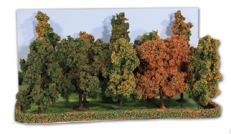 Heki 2000 Herbstwald 10 Bäume 10-14 cm Neu OVP