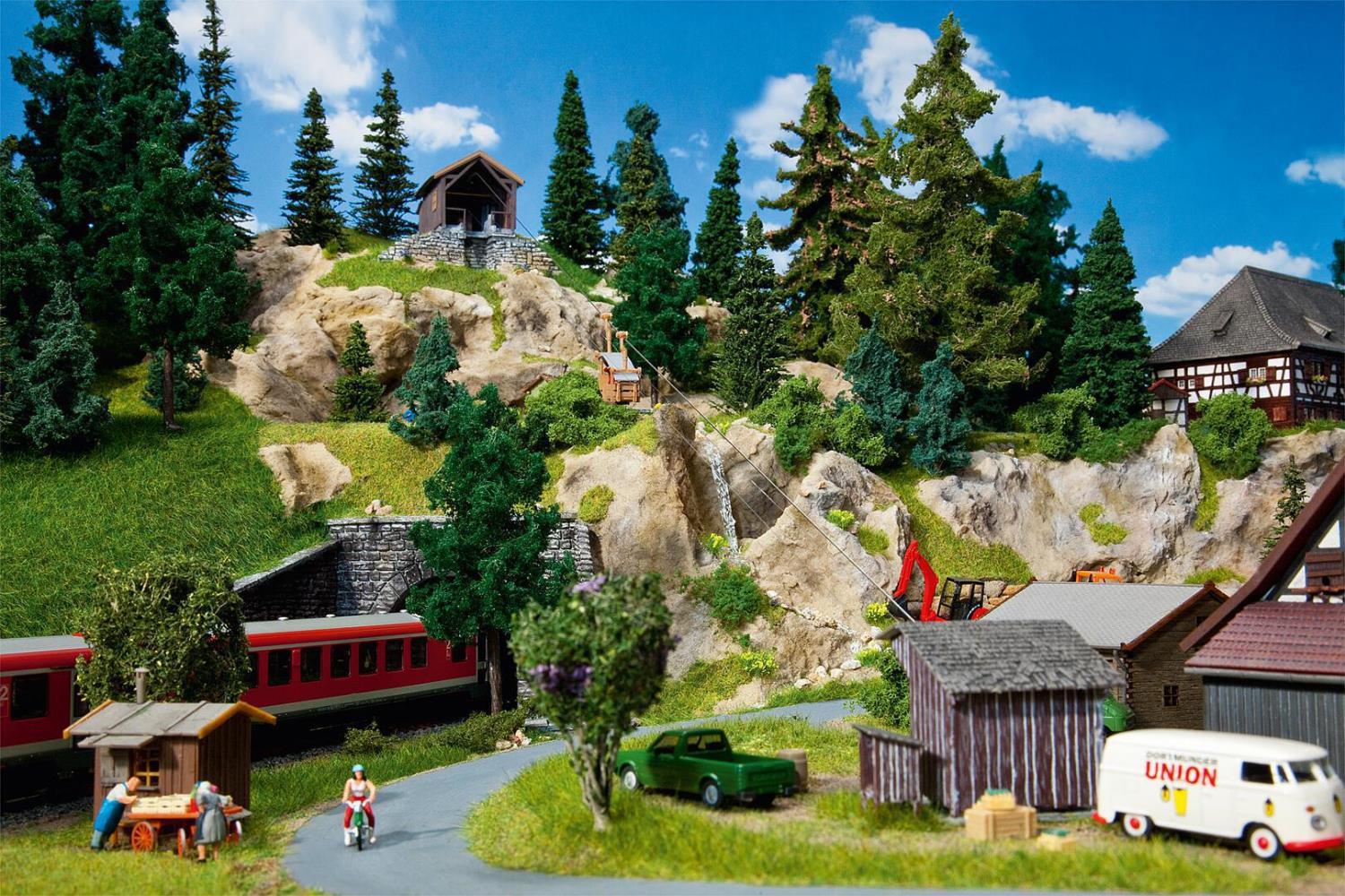 Faller 130323 Materialseilbahn 1:87 Spur H0 Bausatz Neu OVP