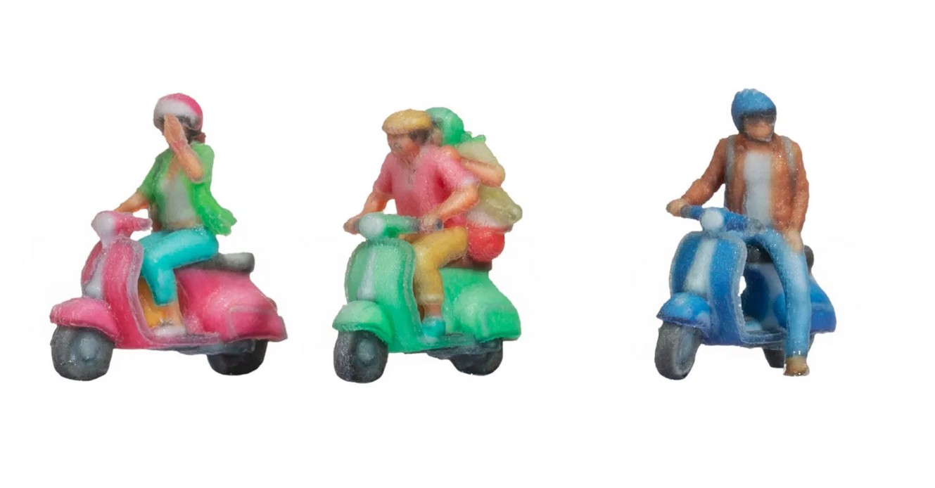 Noch 35835 Motorrollerfahrer 1:160 Spur N NEU OVP Figuren