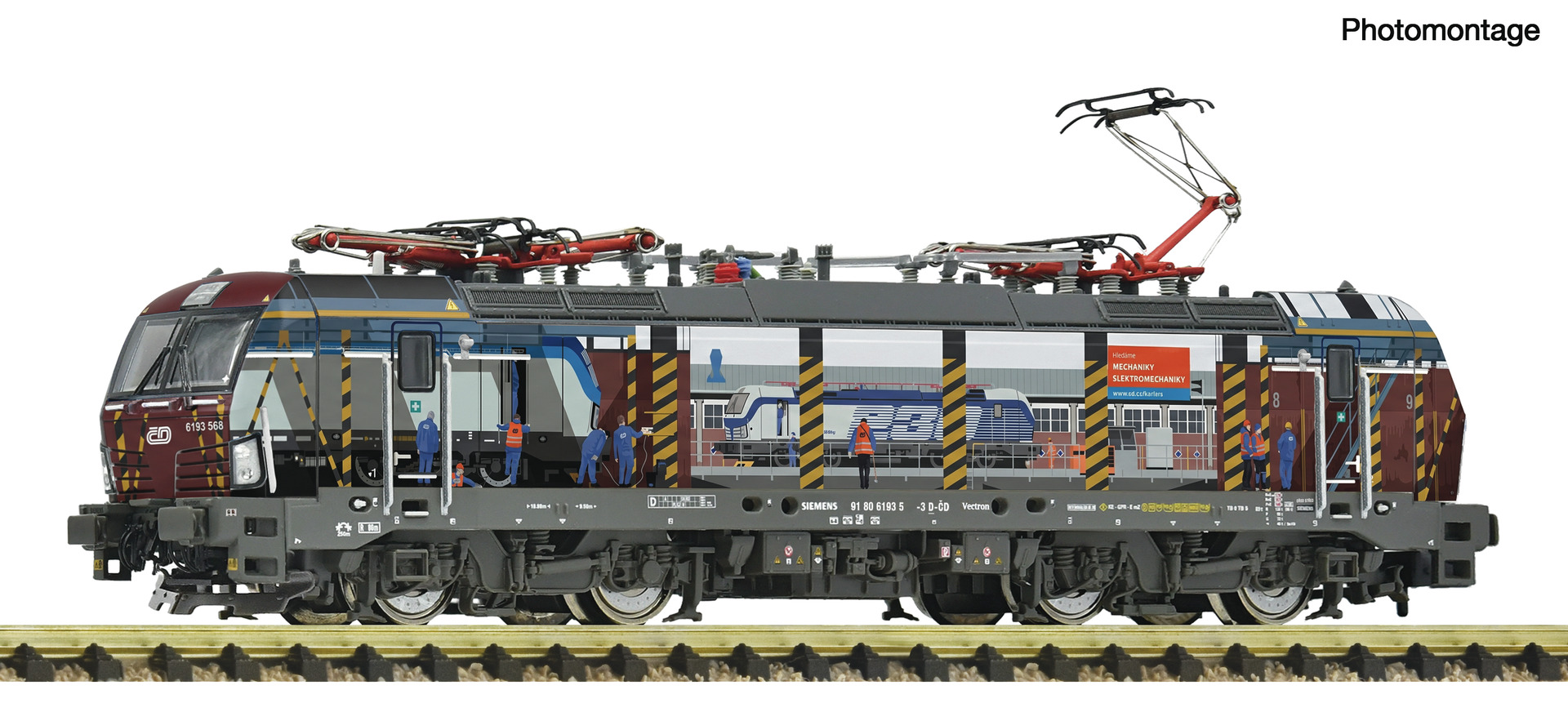 Fleischmann 7560094 Elektrolokomotive 193 568-3, CD