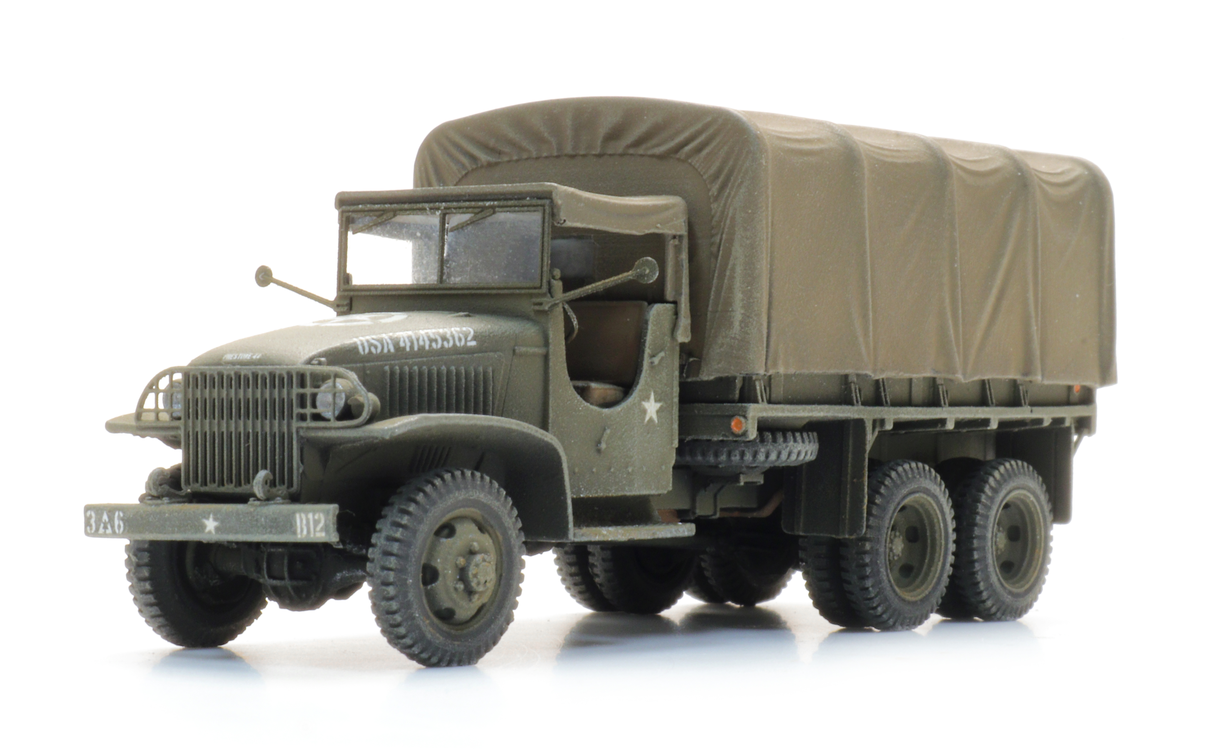 Artitec 1870214 US GMC CCKW-353 US Army mit Plane