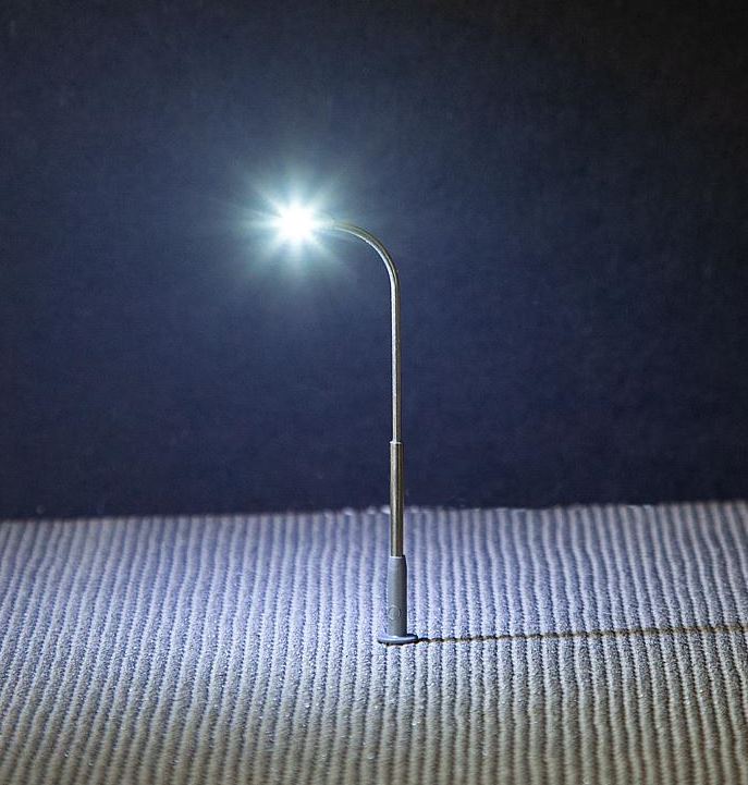 Faller 272220 LED-Straßenbeleuchtung, Peitschenleuchte 1:160 Spur N Neu OV