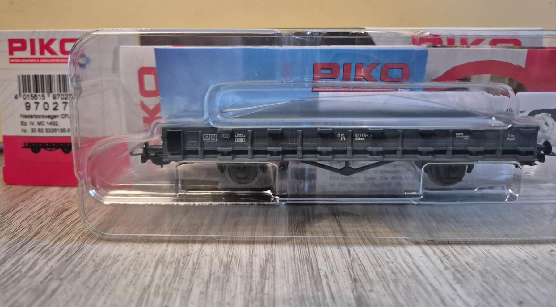 Piko 97027 Niederbordwagen der CFL H0 1:87 DC