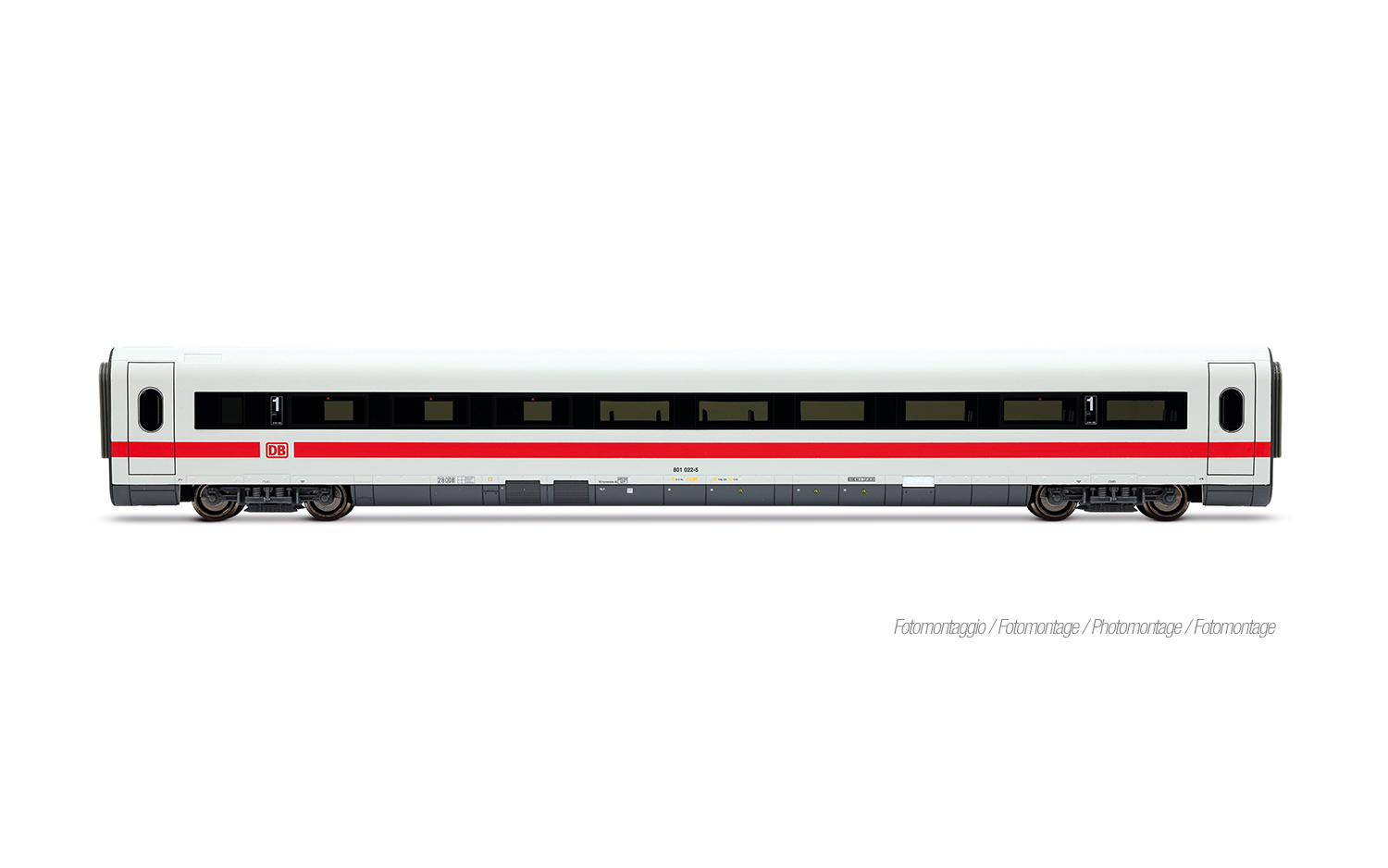 Lima HL4682 DB AG, 5-tlg. Set Zwischenwagen für ICE-1 HL1751 (1 x 1. Kla