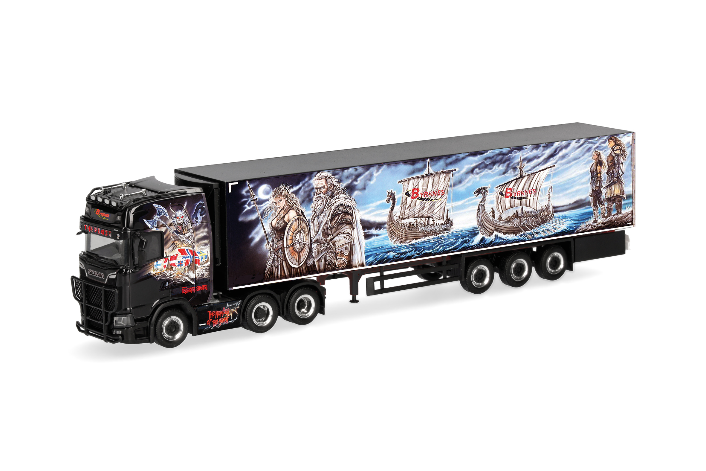 Herpa 321303 Scania CS 20 HD KüKoSz Byrknes