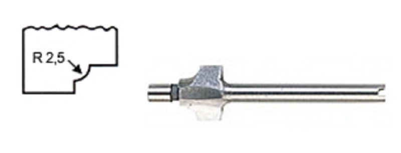 Proxxon 29040 Kantenfräser mit Ansatz 5mm