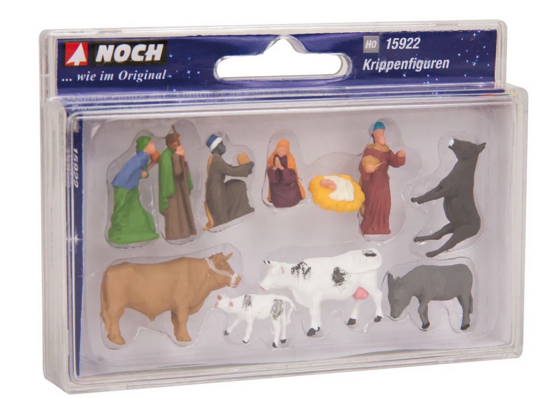 Noch 15922 Krippenfiguren 1:87 Spur H0 Neu OVP Figuren