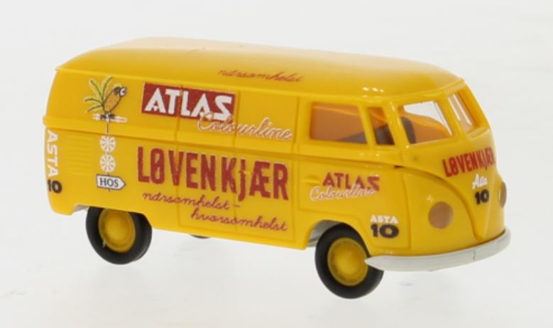 Brekina 32064 VW T1a Kasten, Atlas Lovenkjaer, 1950 - 1:87 - Neu