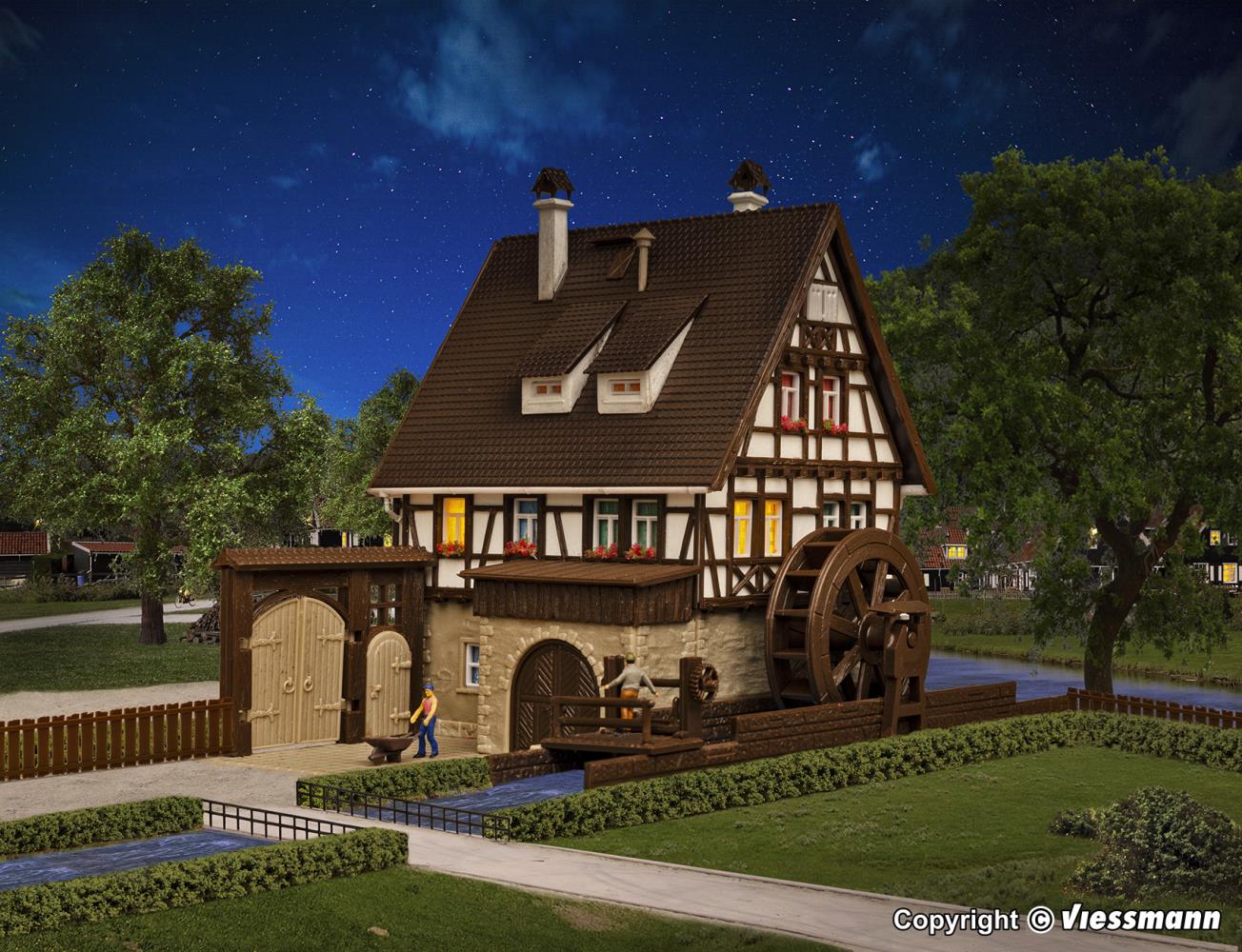 Vollmer 47750 Getreidemühle 1:160 Spur N Bausatz Neu OVP