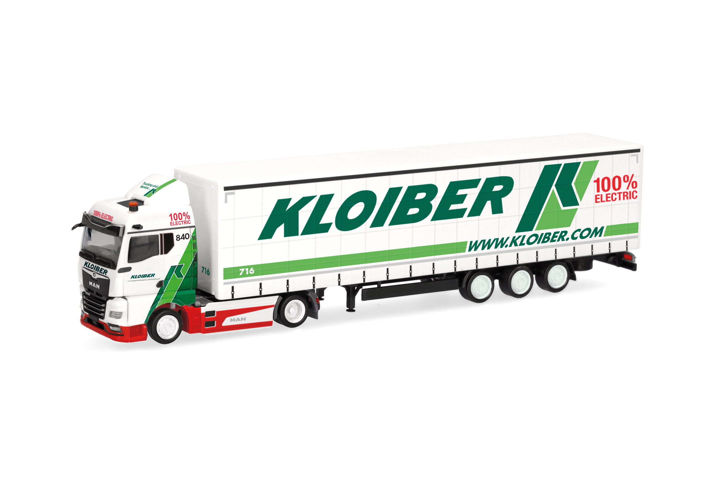 Herpa 321365 MAN eTGX GM Jumbopl.Sz Kloiber