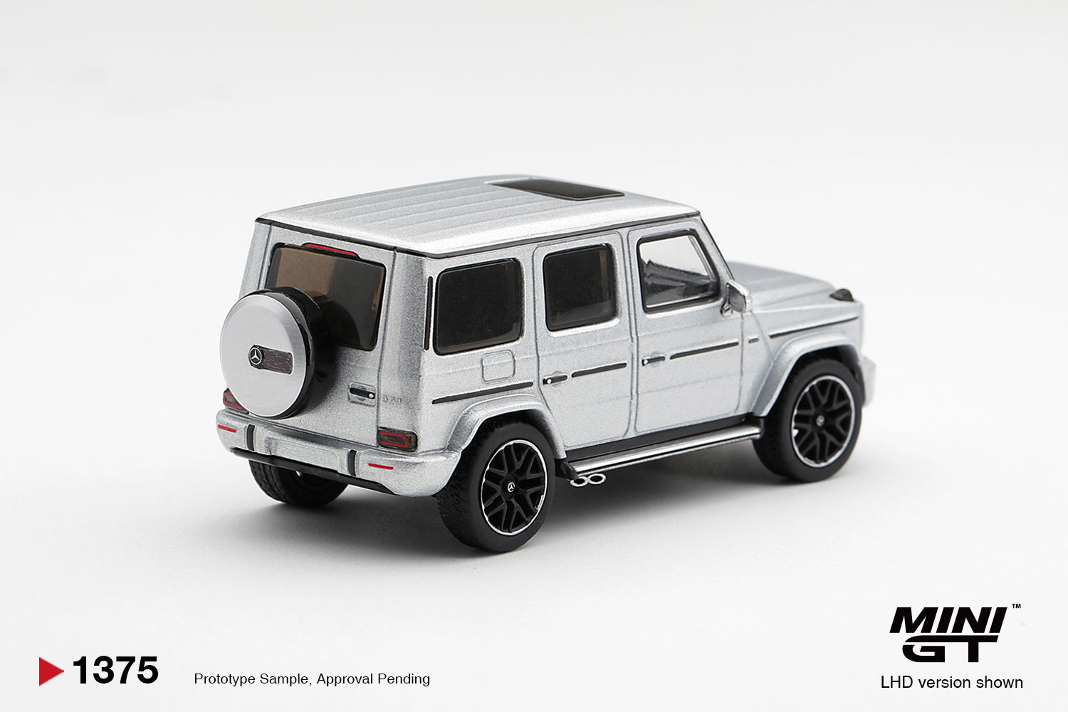 Mini GT 1375 1:64 MERCEDES-BENZ G63 SILVER METALLIC 2022