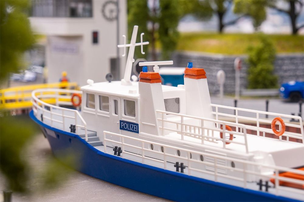 Faller 131019 Polizeiboot 1:87 Spur H0 Bausatz NEU OVP