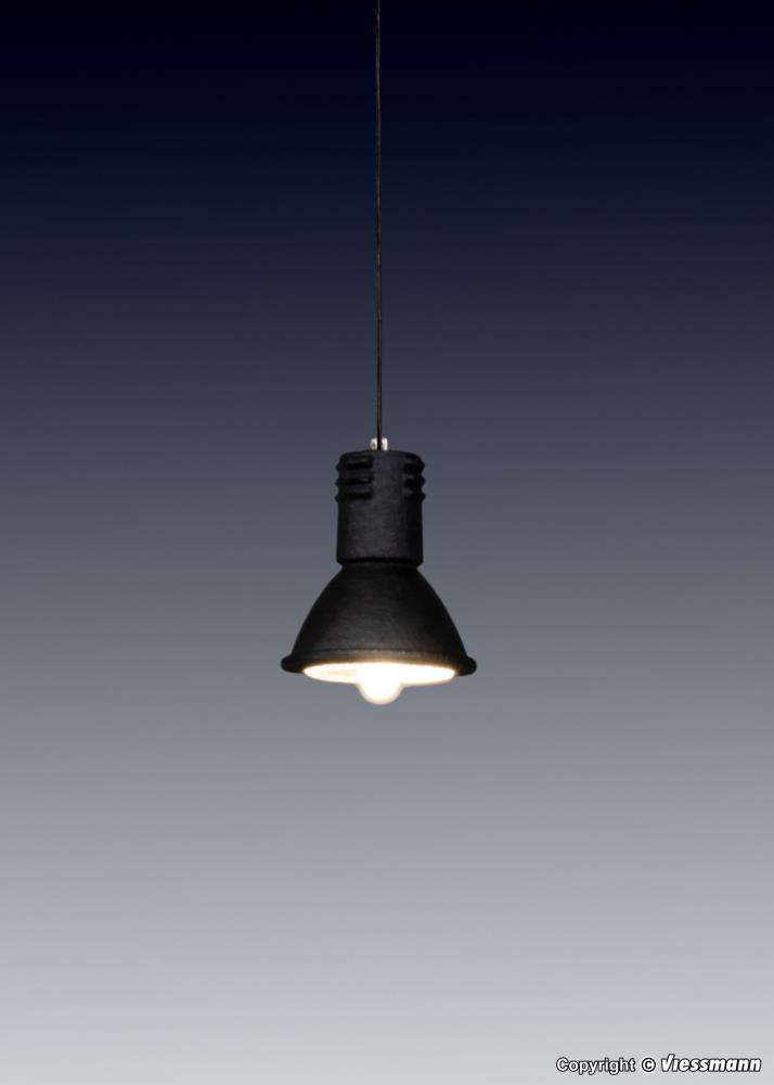 Viessmann 6086 Hängende Industrieleuchte LED warmweiß 1:87 Spur H0