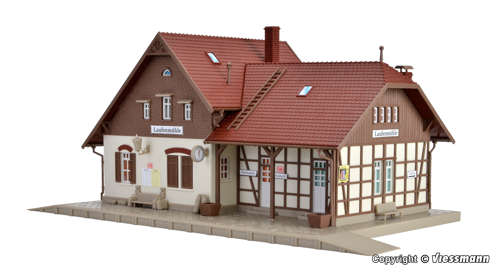Vollmer 43518 Bahnhof Laufenmühle 1:87 Spur H0 Bausatz Neu OVP