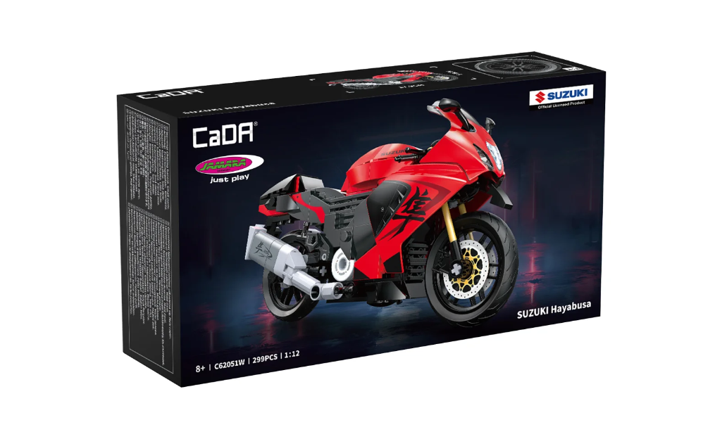 CaDA C62051W Suzuki Hayabusa 1:12 rot Bricks