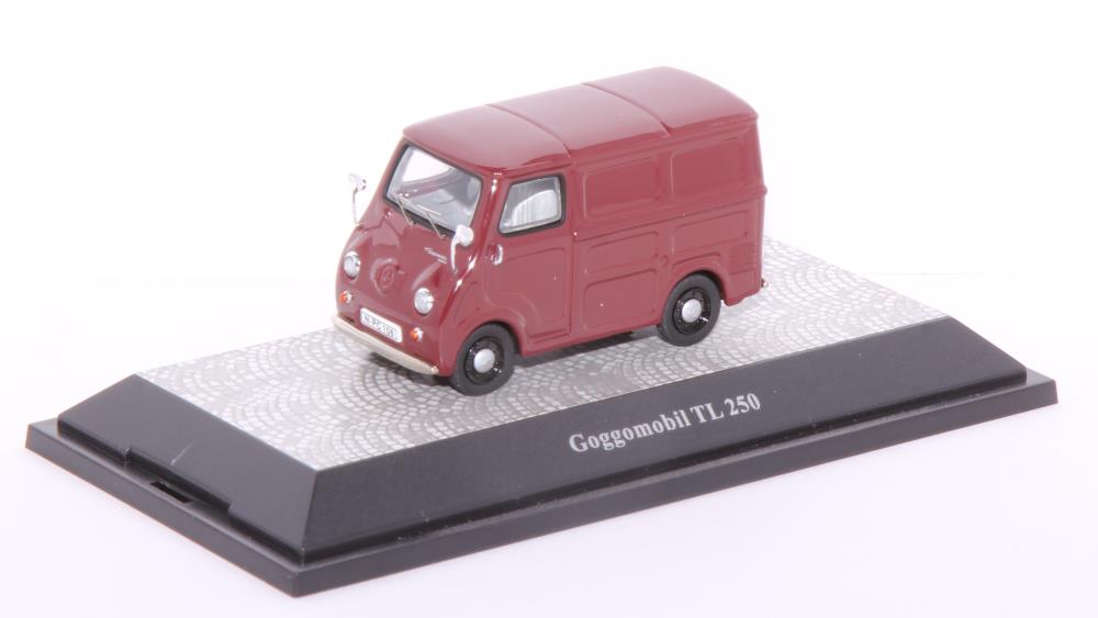 NZG Nürnberg 11101 Goggomobil TL 250 Kasten rot bordeau 1:43 NEU