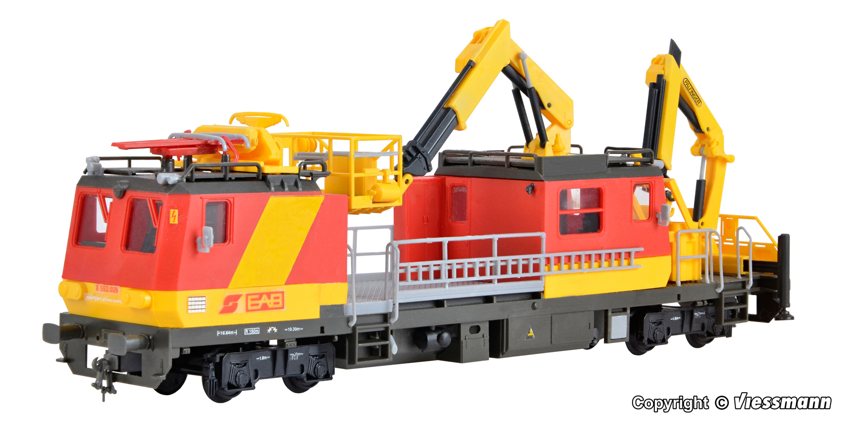 Kibri 16080 Motorturmwagen MTW 100.083/1 1:87 Spur H0 Neu